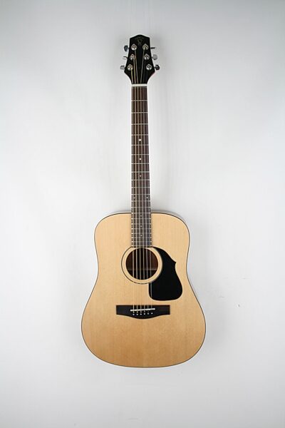 Voyage Air VAMD-02 Folding Mini Dreadnought Acoustic Guitar (with Gig Bag), Front