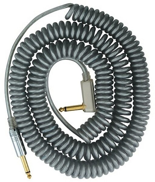 Vox Quality Coiled Instrument Cable, Silver