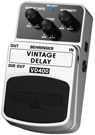 Behringer VD400 Vintage Delay Pedal, Right