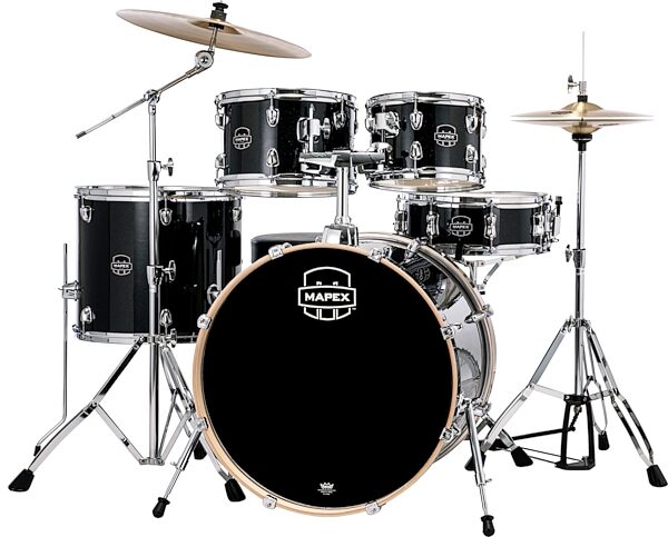 Mapex Venus Complete 5-Piece Drumset, Action Position Back