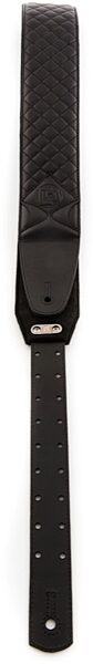 D&A Guitar Gear Quilted Leather Strap, Straight