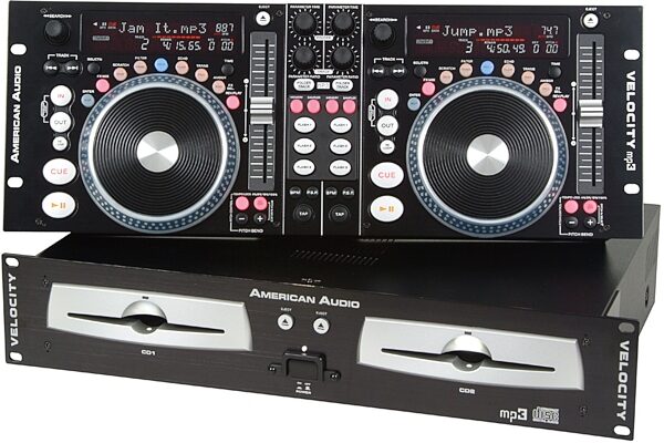 American Audio Velocity MP3 Dual CD/MP3 Player, Main