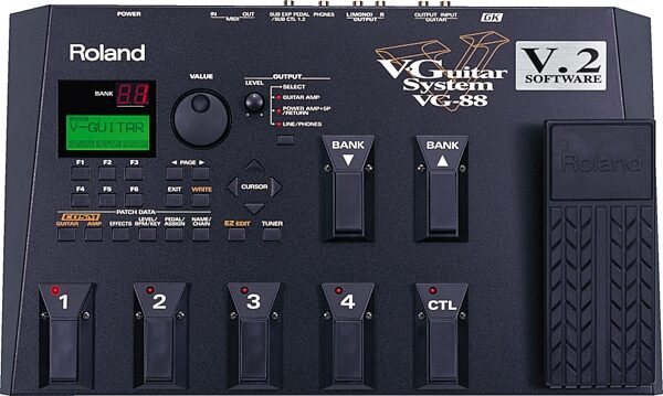 Roland VG88 V-Guitar System, Top