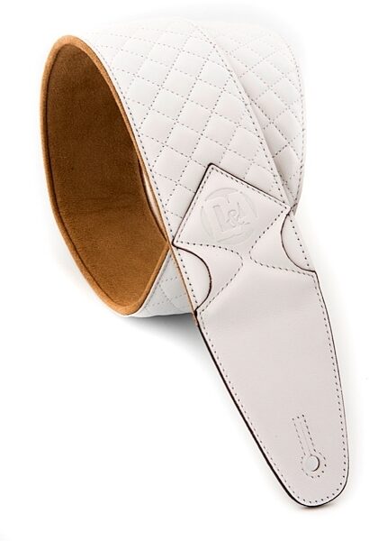 D&A Guitar Gear Quilted Leather Strap, Main