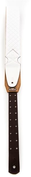 D&A Guitar Gear Quilted Leather Strap, View