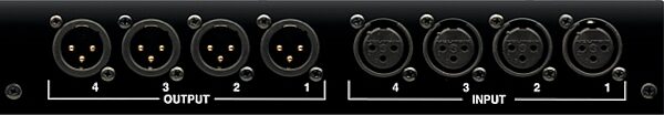 Solid State Logic Alpha VHD 4-Channel Microphone Preamp, Rear