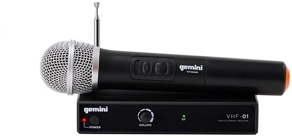 Gemini VHF 01 Wireless Handheld Microphone System, Main