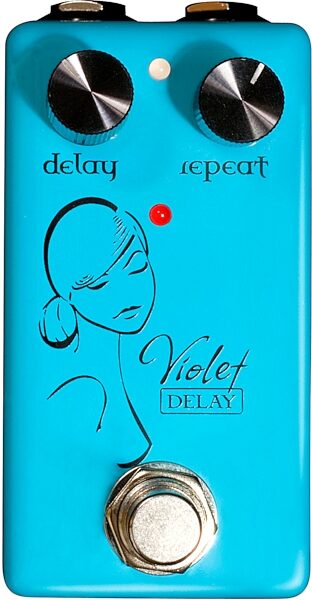 Red Witch Seven Sisters Violet Delay Pedal, Main