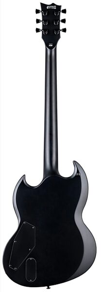 ESP LTD Viper 1000B Baritone Electric Guitar, Black, view