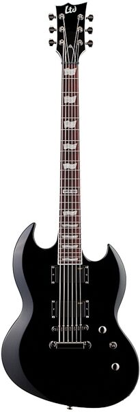 ESP LTD Viper-330 Electric Guitar, Black