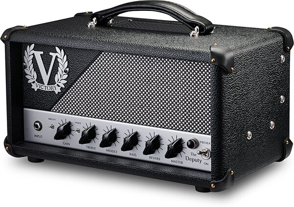 Victory The Deputy Guitar Amplifier Head, 25 Watts, Angled Front