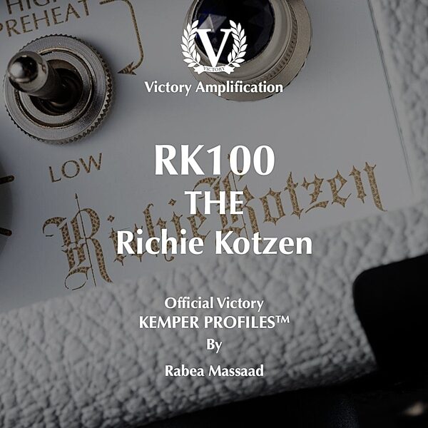 Victory Official Kemper Profiles Richie Kotzen Amp Pack, Digital Download, Action Position Back
