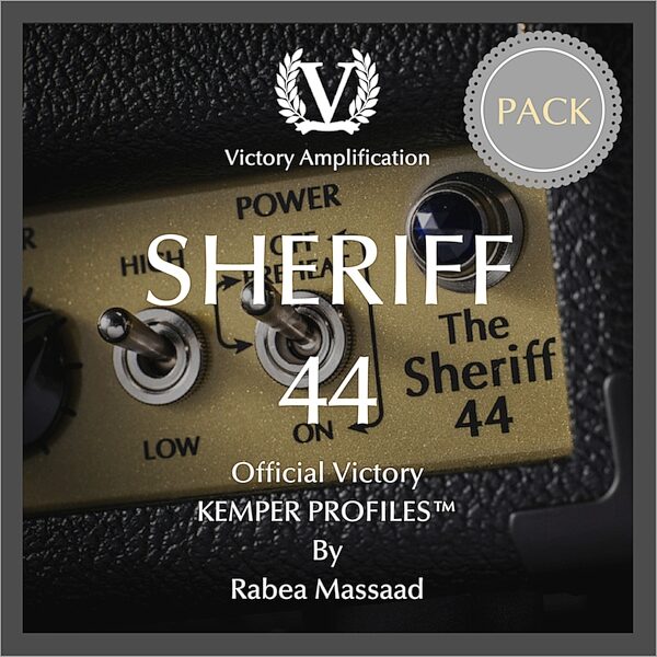 Victory Official Kemper Profiles Sheriff 44 Amp Pack, Digital Download, Action Position Front