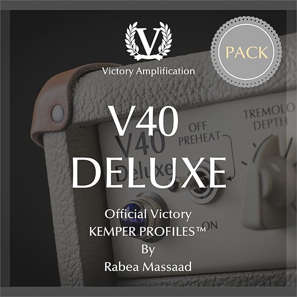 Victory Official Kemper Profiles V40 Deluxe Amp Pack, Digital Download, Action Position Front