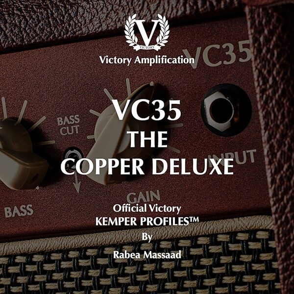 Victory Official Kemper Profiles VC35 Copper Deluxe Amp Pack, Digital Download, Action Position Front