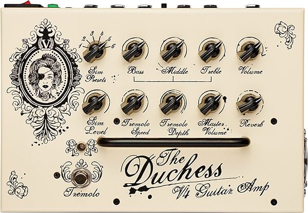 Victory V4 The Duchess / Two Notes Pedalboard Amp (180 Watts), New, Action Position Back