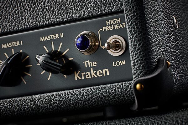 Victory VX The Kraken Guitar Amplifier Head in Sleeve, 50 Watts, Action Position Back