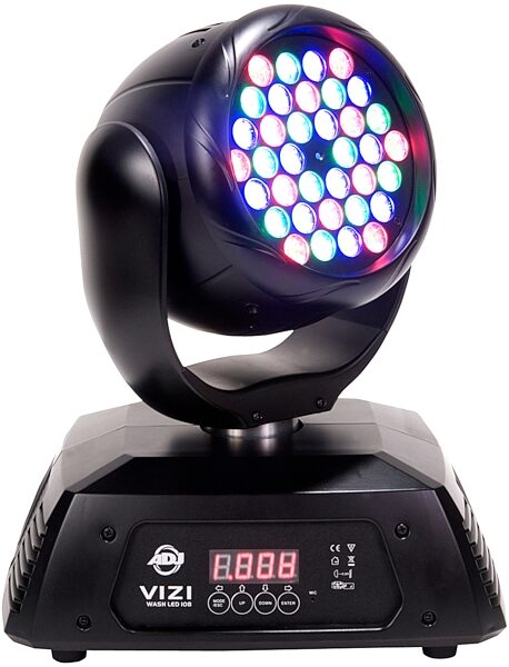 ADJ Vizi Wash LED 108 Moving Head Effect Light, Main