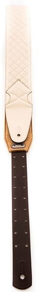 D&A Guitar Gear Quilted Leather Strap, View