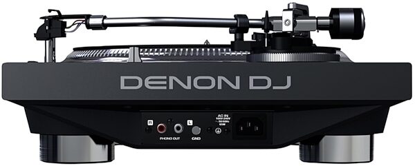 Denon DJ VL12 Prime Direct-Drive Turntable, Back