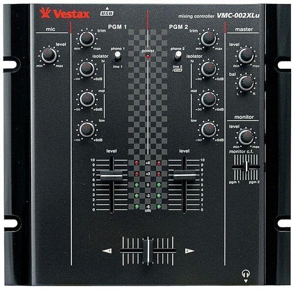 Vestax VMC-002XLu USB DJ Mixer, Main