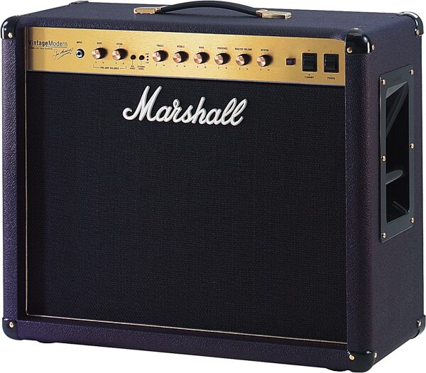 Marshall 2266C Vintage Modern Guitar Combo Amplifier (50 Watts, 2x12 in.), Left Angle