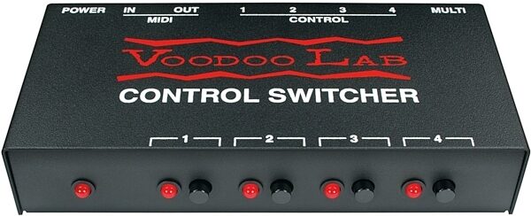 Voodoo Lab CX Commander MIDI Amplifier Function Switcher Pedal, New, Main