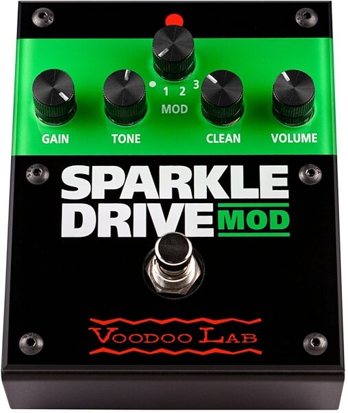 Voodoo Lab Sparkle Drive MOD Overdrive Pedal, New, Main