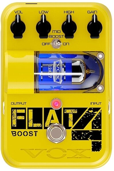 Vox FL4BT Tone Garage Flat 4 Boost Pedal, Main
