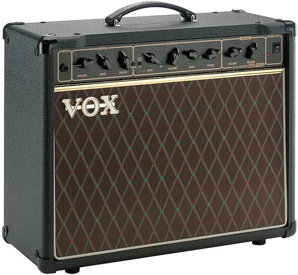 Vox VR30 Reverb ValveReactor Combo Guitar Amplifier (30 Watts, 1x10 in.), Angle