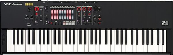 Vox Continental 73BK Performance Synthesizer, Action Position Back