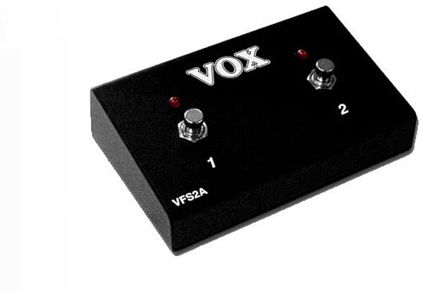 Vox VFS2A 2-Button Footswitch for Vox AC Customs, New, Action Position Back
