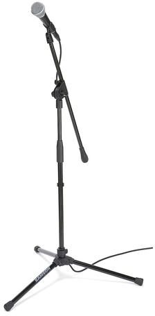Samson VP10 Microphone Pack with Cable and Stand, New, Action Position Front