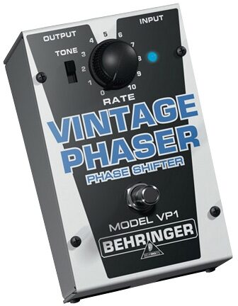Behringer VP1 Vintage Phaser Phase Shifter Pedal, Left