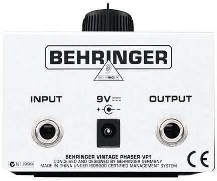 Behringer VP1 Vintage Phaser Phase Shifter Pedal, Rear