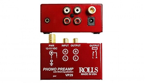 Rolls VP29 Phono Preamp, All Sides
