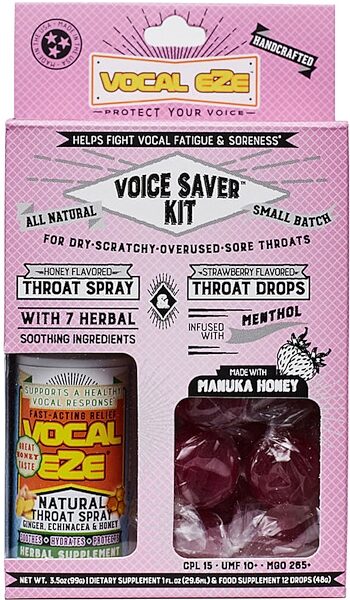 Vocal Eze Voice Saver Kit, Action Position Back