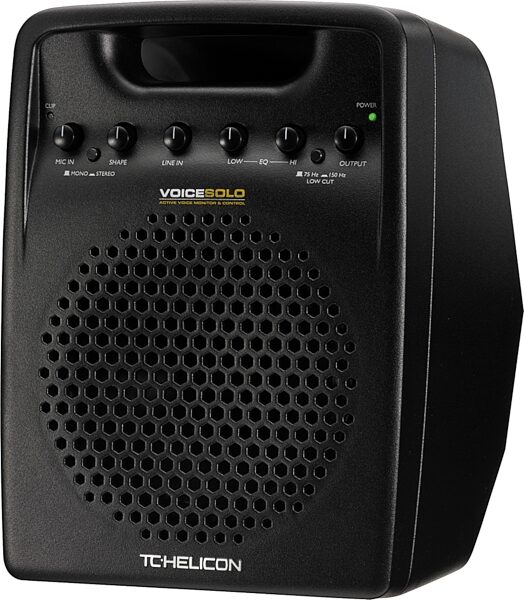 TC Helicon VSM300 VoiceSolo Active Monitor, Angle