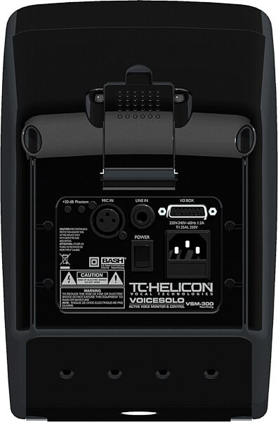 TC Helicon VSM300 VoiceSolo Active Monitor, Rear