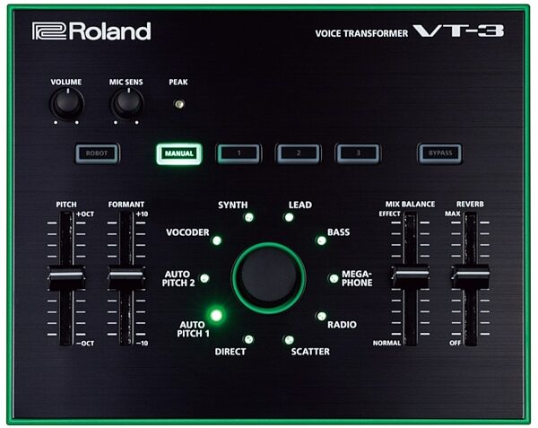 Roland VT-3 AIRA Voice Transformer, Main