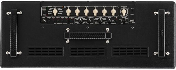 Vox VT120 Plus Valvetronix Guitar Combo Amplifier (120 Watts, 2x12"), Top