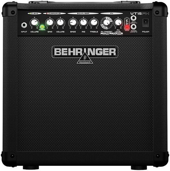 Behringer VT15FX Virtube Guitar Combo Amplifier (15 Watts, 1x8"), Main