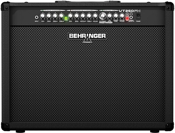 Behringer VT250FX Virtube Guitar Combo Amplifier (2x50 Watts, 2x12"), Main