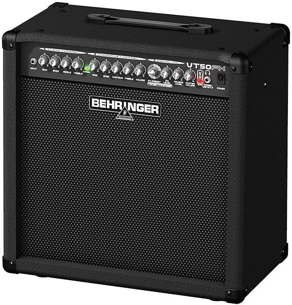 Behringer VT50FX Virtube Guitar Combo Amplifier (50 Watts), Angle