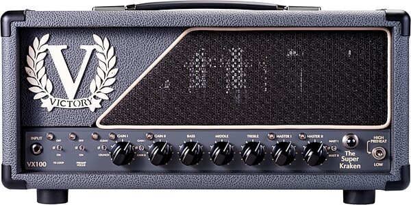 Victory VX100 The Super Kraken Amplifier Head (100 Watts), New, Main