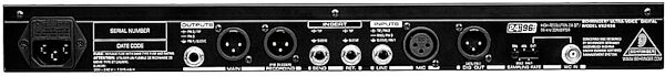 Behringer UltraVoice Digital VX2496 Mic Processor, Rear