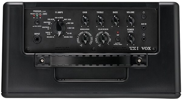 Vox VX I Digital Modeling Guitar Combo Amplifier (1x6.5"), Top