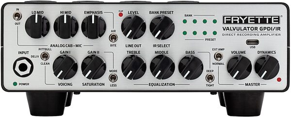 Fryette Valvulator GPDI/IR Direct Recording Tube Amplifier, New, Action Position Back
