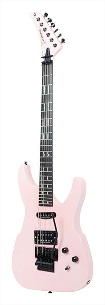 Peavey Vandenberg Signature Series Electric Guitar (with Case), Rock-it Pink, Action Position Back