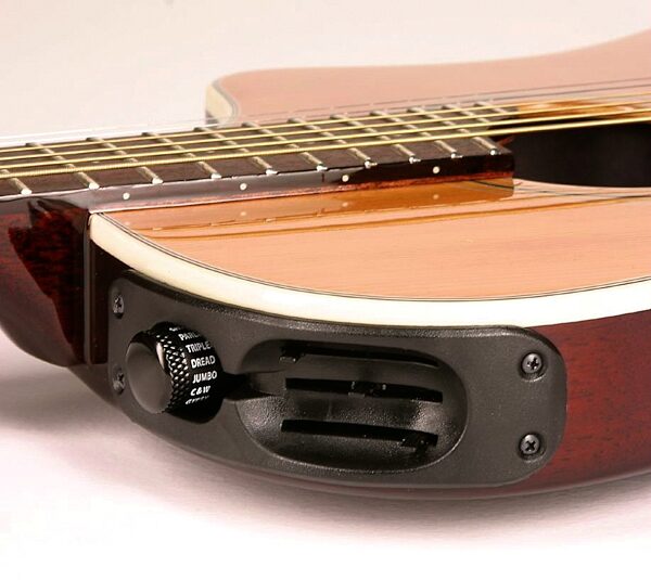 Line6 Variax 700 Acoustic Modeling Guitar, Knob View